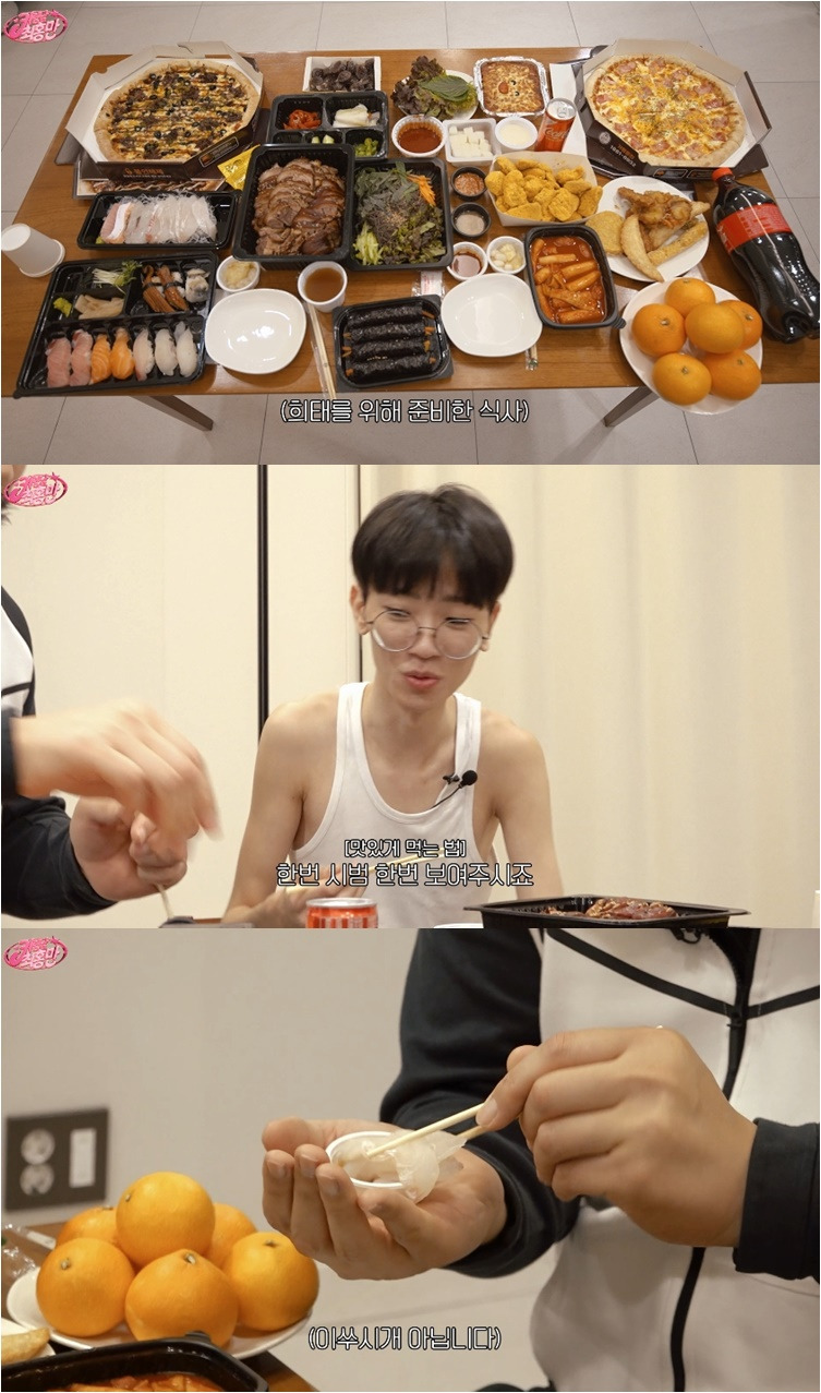 AI 의심되는 47kg 멸치남과 160kg 최홍만의 피지컬 차이 | 인스티즈