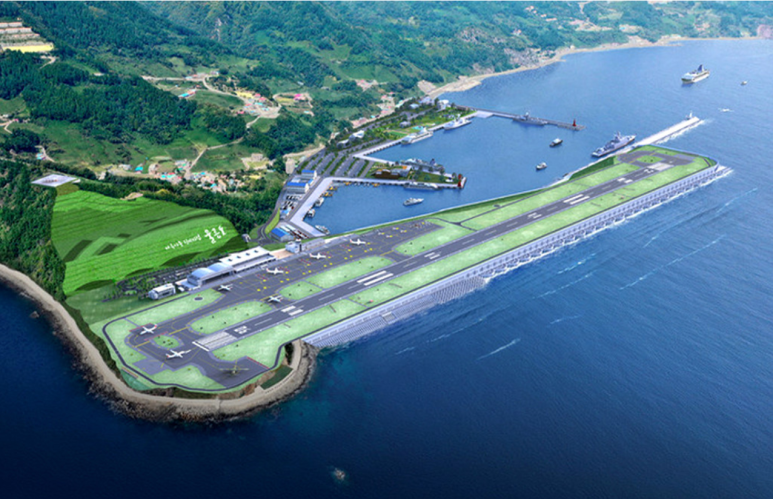 울릉도 공항 최신 현장 사진 | 인스티즈