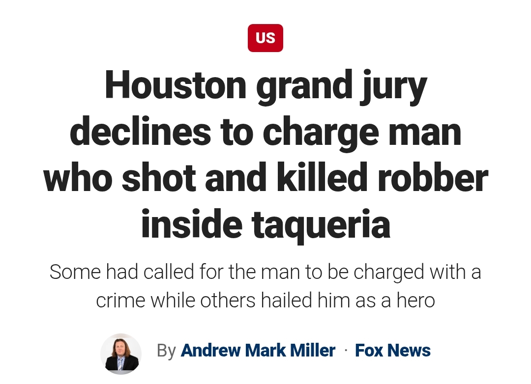 미국에서 논란이었던 무장강도 정당방위 사건 | 인스티즈