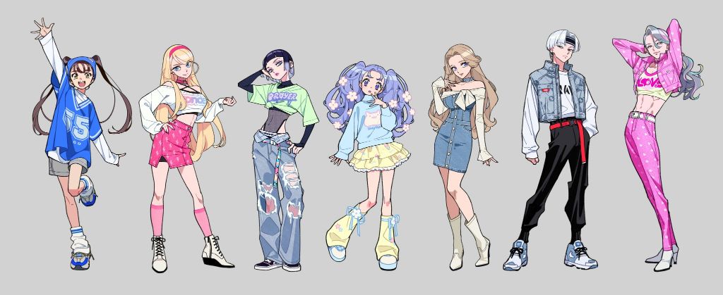 본격적인 k-pop아이돌물 애니 제작 확정 | 인스티즈