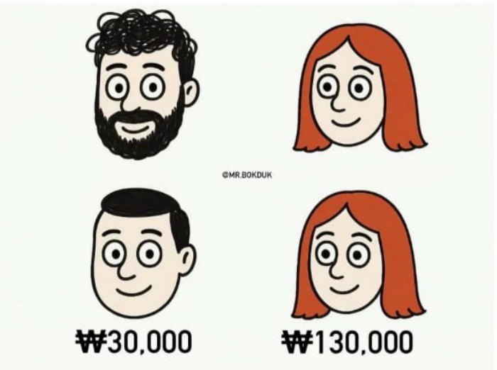 남자와 여자 미용실 가격 특징 | 인스티즈