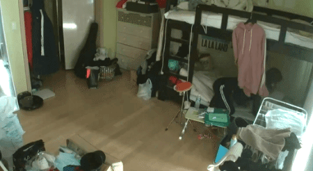 이미주 자연스럽게 서지수 침대에 눕길래 지수 없는줄알았어 | 인스티즈