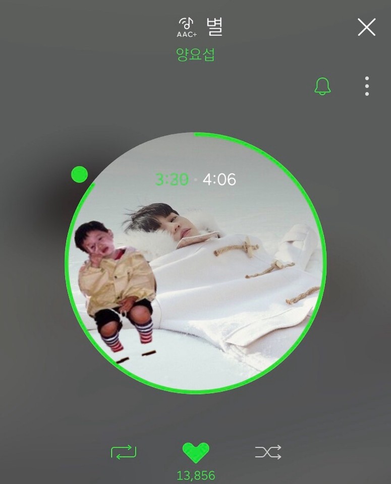 양요섭 : 이럴려고 눈 위에 누워서 찍은 사진이 아니었는데... | 인스티즈