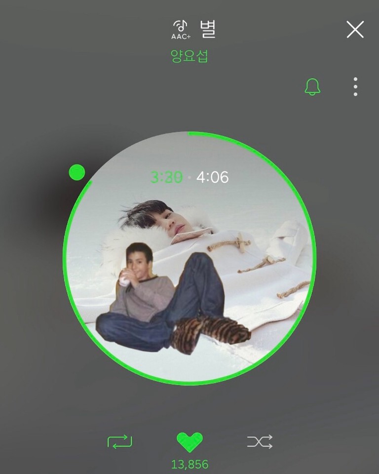 양요섭 : 이럴려고 눈 위에 누워서 찍은 사진이 아니었는데... | 인스티즈