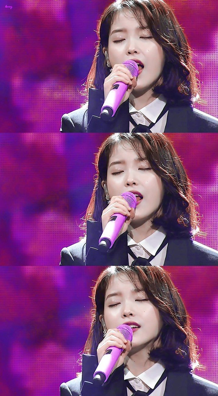 아이유 가온에서 부른 팔레트 음성추출했다.. 들을 사람? 가사도 있어 | 인스티즈