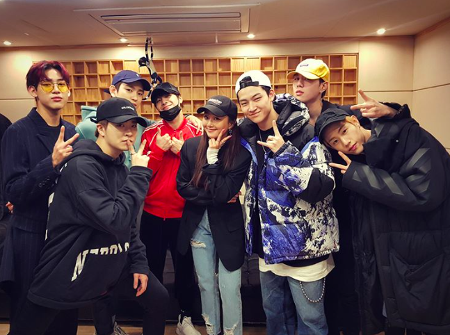 갓세븐이랑 효린 "너하나만" 많이 들어주세용💚💚 | 인스티즈