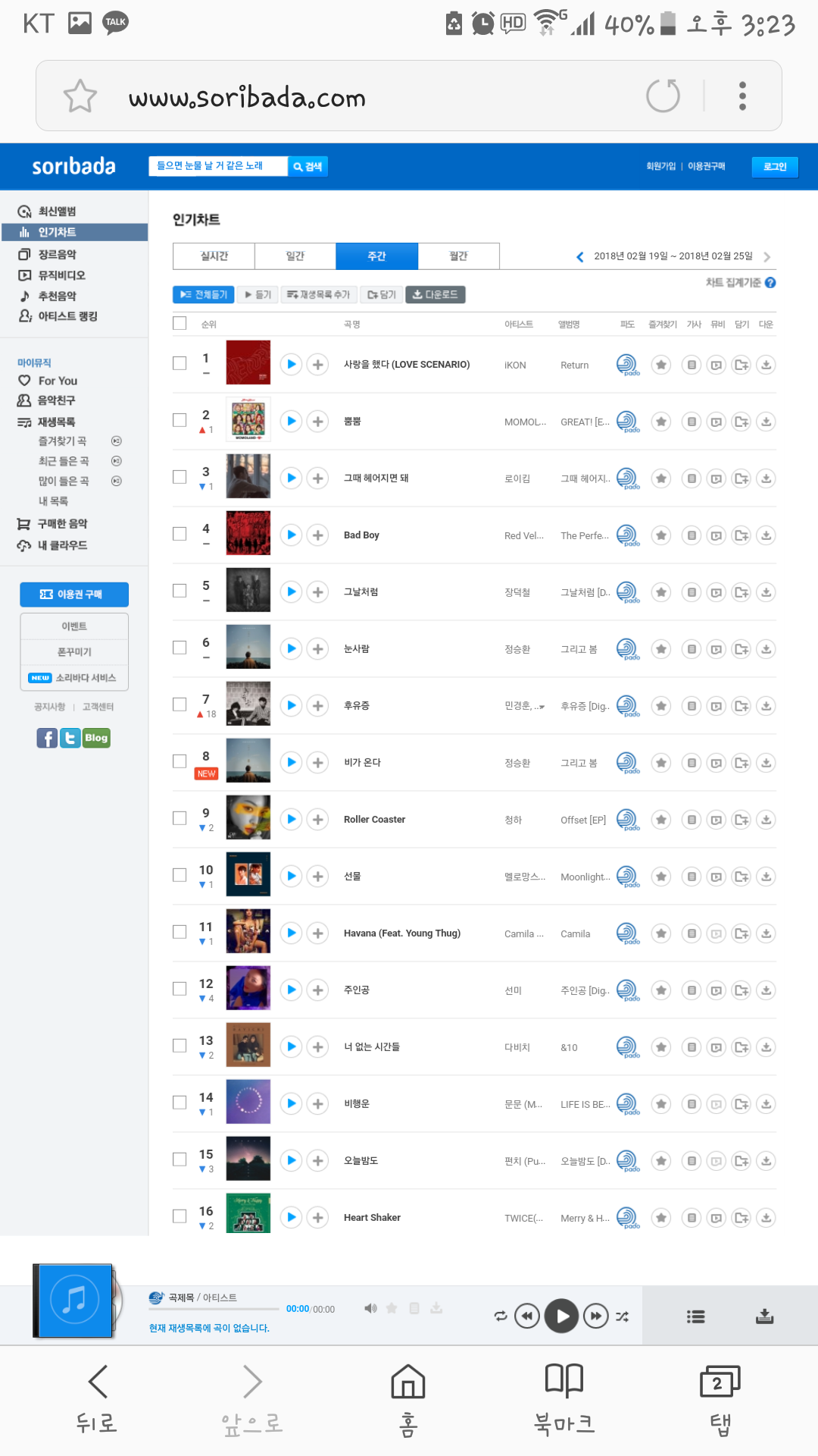 아이콘 3시기준으로 멜론 지니 엠넷 소리바다 네이버뮤직 실시간 일간 주간 월간 1위 | 인스티즈
