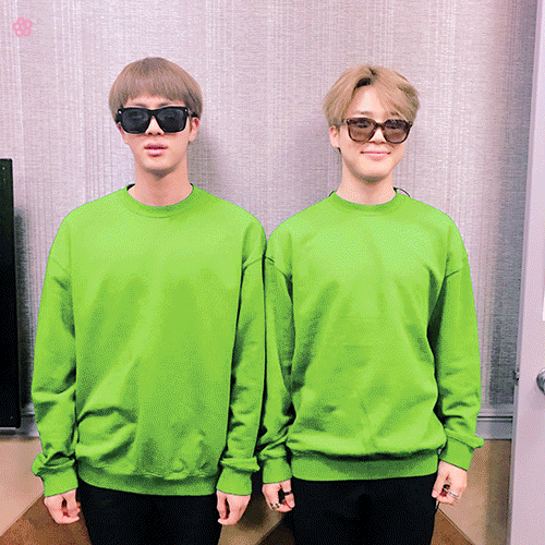 보자마자 눈 아픈 방탄 진과 지민 움짤ㅋㅋㅋㅋㅋㅋㅋㅋ | 인스티즈