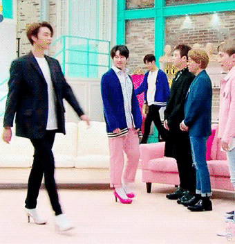 남돌 + 장신 + 하이힐 👠 = | 인스티즈