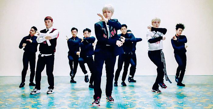 첸백시 안무 진짜 잘 뽑고 합 겁나 잘 맞았는데..gif | 인스티즈