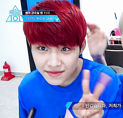 박우진은 파랑이 찰떡이야 | 인스티즈