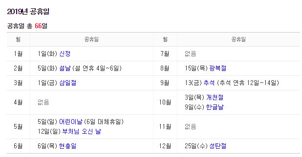 내년 공휴일 예고편.jpg | 인스티즈