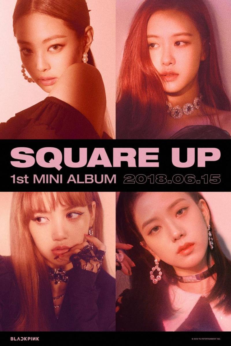 15일(금), 블랙핑크 1st mini album 'SQUARE UP' 발매 | 인스티즈
