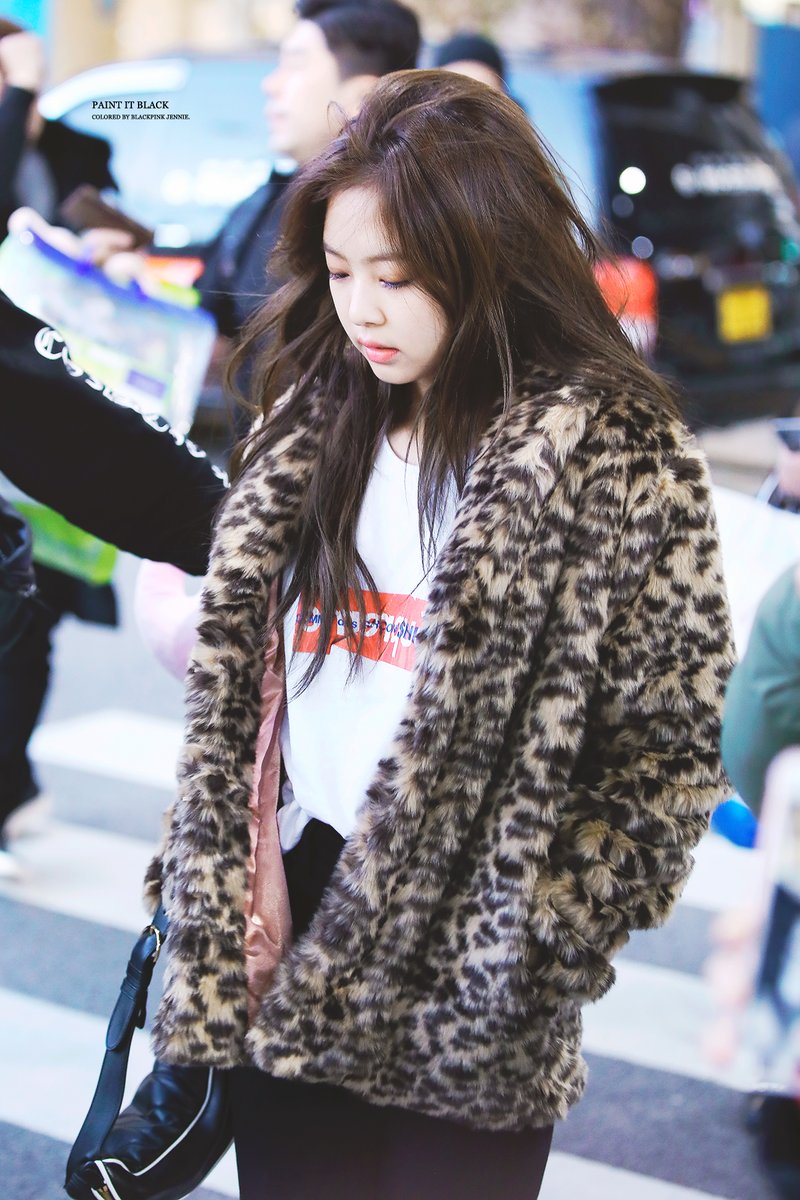 와 제니 공항 사복 진짜 너무 좋아 | 인스티즈