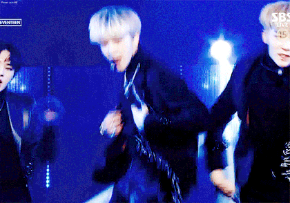 세븐틴이 언젠가 쎈컨셉을 하길 바라며 올리는 일주일 음방한 무대 움짤... | 인스티즈