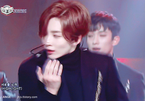 세븐틴이 언젠가 쎈컨셉을 하길 바라며 올리는 일주일 음방한 무대 움짤... | 인스티즈