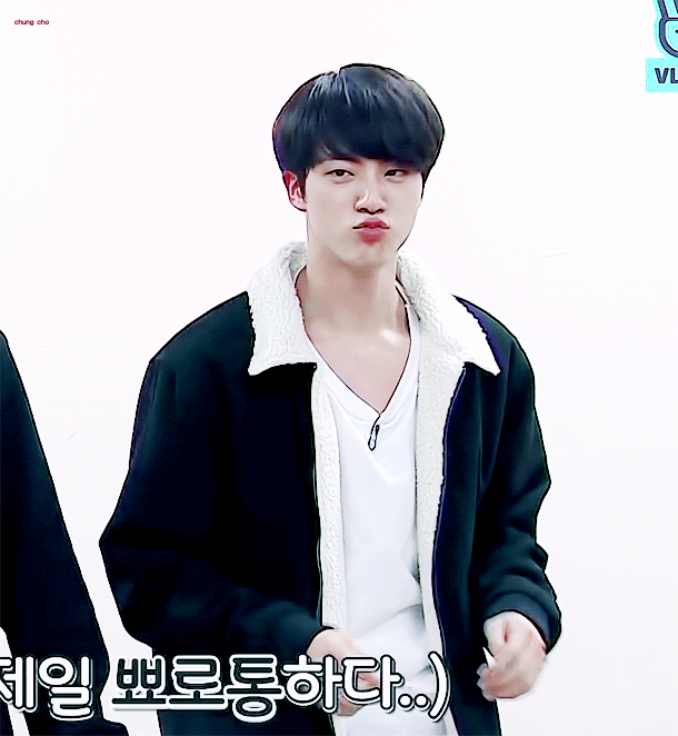 방탄 진 뾰로통 핑구모먼트 너무 좋아하는 사람... | 인스티즈