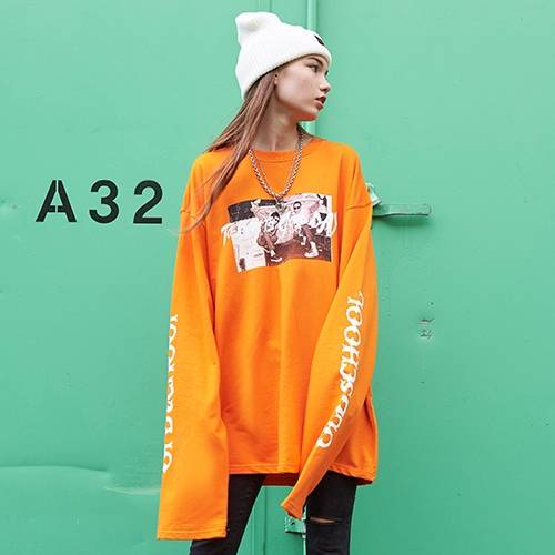 익들아 옷 색 골라줘라 111 검정 222 주황 | 인스티즈