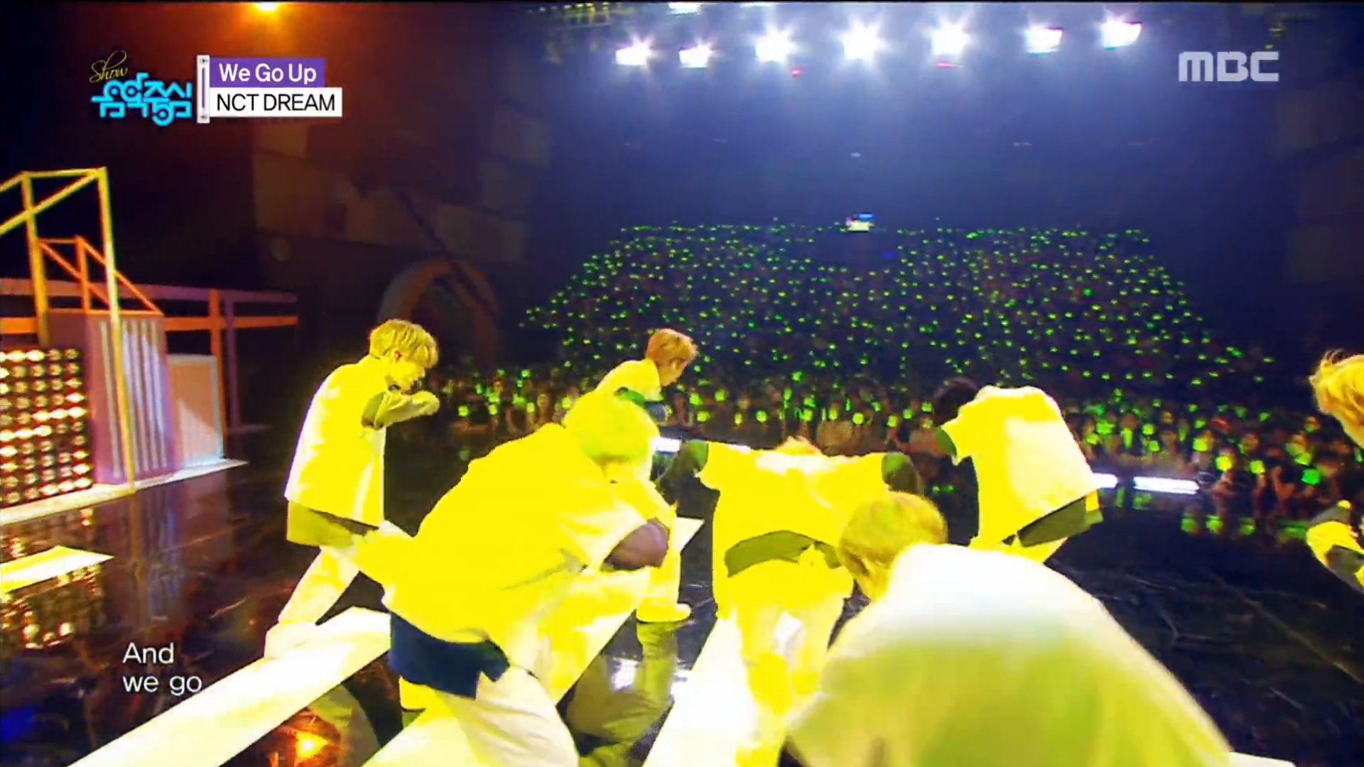 멤버들이 미니콘서트같다고 했던 오늘자 음중 팬석.nct | 인스티즈