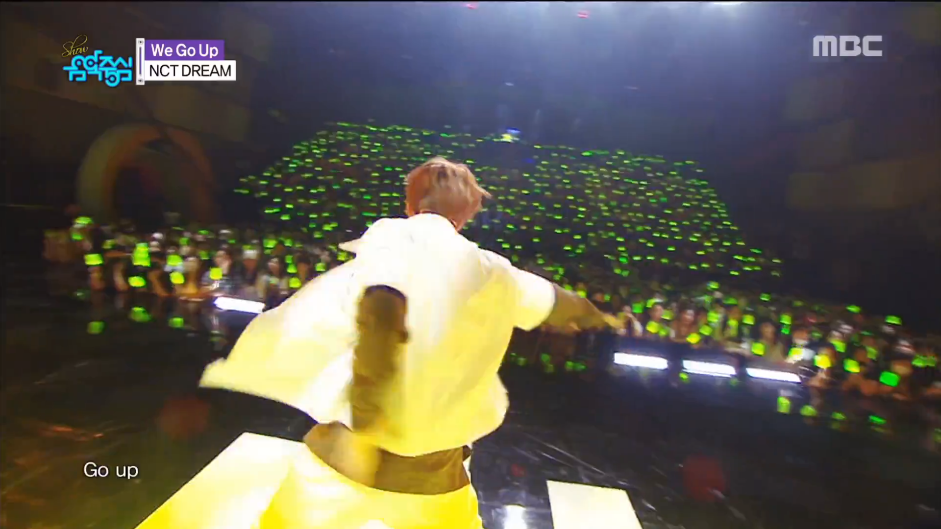 멤버들이 미니콘서트같다고 했던 오늘자 음중 팬석.nct | 인스티즈