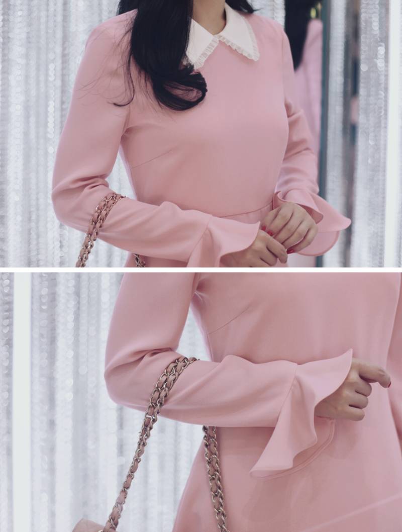 익들아 이 원피스 가방이랑 신발 +악세사리 어케해야 예쁠까?? | 인스티즈