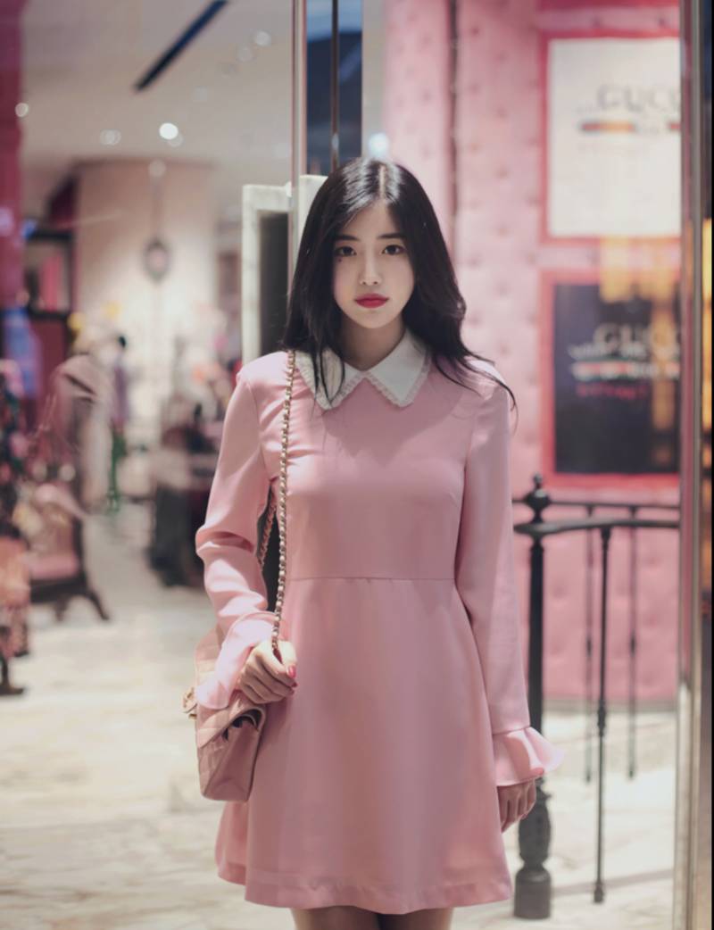 익들아 이 원피스 가방이랑 신발 +악세사리 어케해야 예쁠까?? | 인스티즈