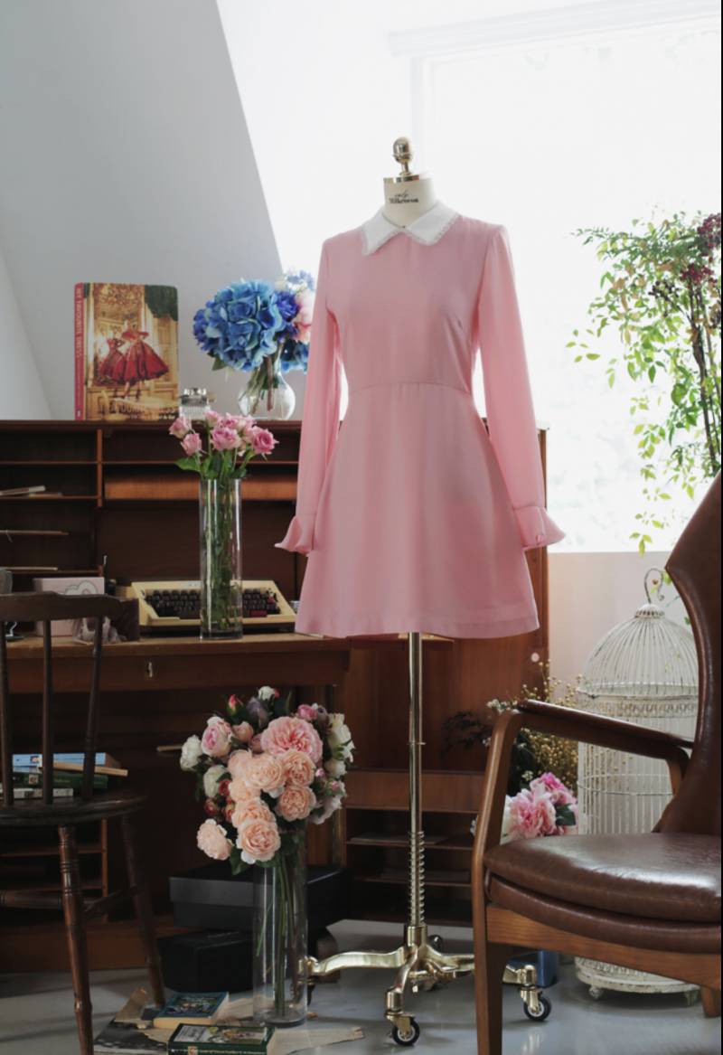 익들아 이 원피스 가방이랑 신발 +악세사리 어케해야 예쁠까?? | 인스티즈