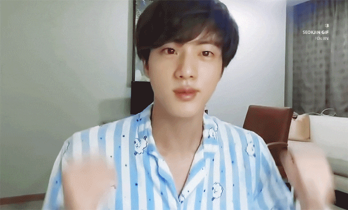 방탄 진 : 머리 자르러 가위 들고 오시면 주먹을 내서 이겨버립니다 | 인스티즈