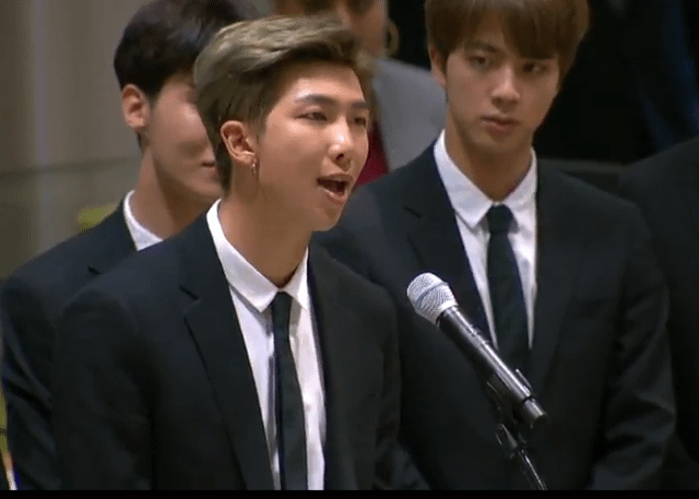 연설하는 방탄 rm 보고 갈 사람 | 인스티즈