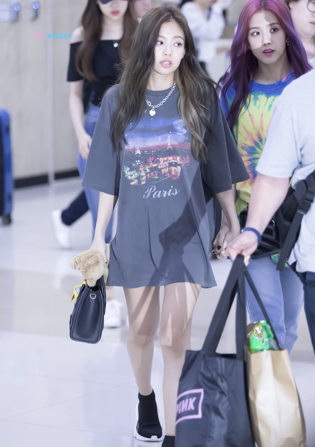 와 제니 공항 사복 진짜 너무 좋아 | 인스티즈