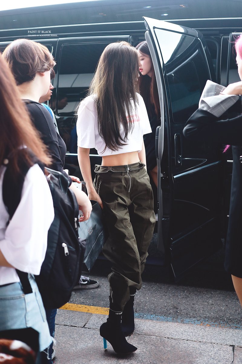 와 제니 공항 사복 진짜 너무 좋아 | 인스티즈