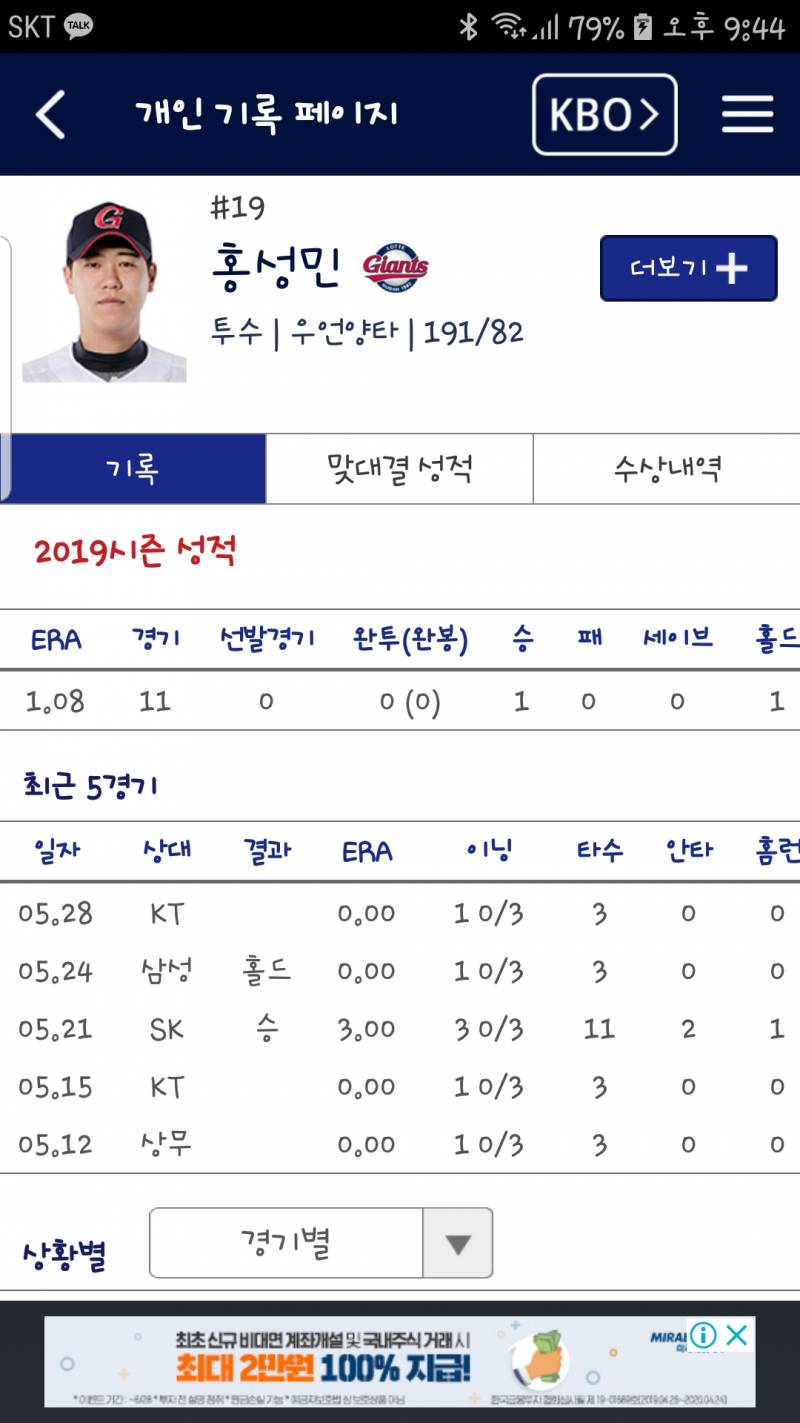 홍성민 이 정도 기록이면 올려볼 만 한거 아니야? | 인스티즈