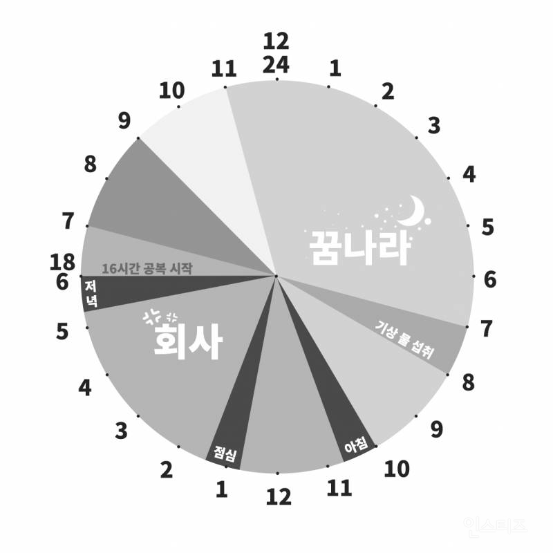 내가 하려고 만든 공복다이어트 계획표 | 인스티즈