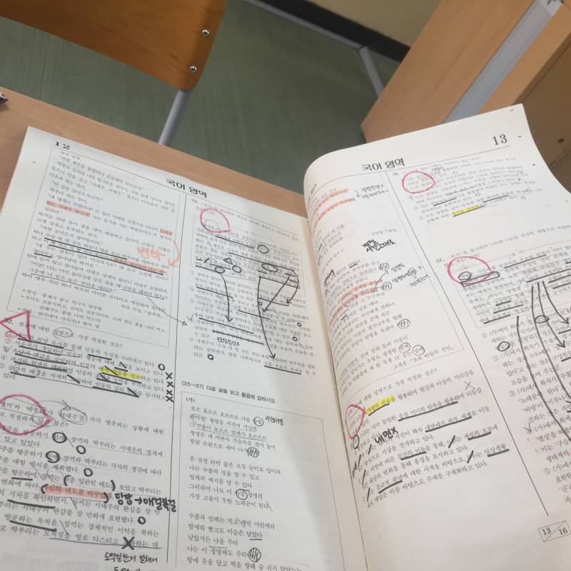 국천들아ㅜㅠ 이렇게 국어 분석 하는 거 맞아...? | 인스티즈