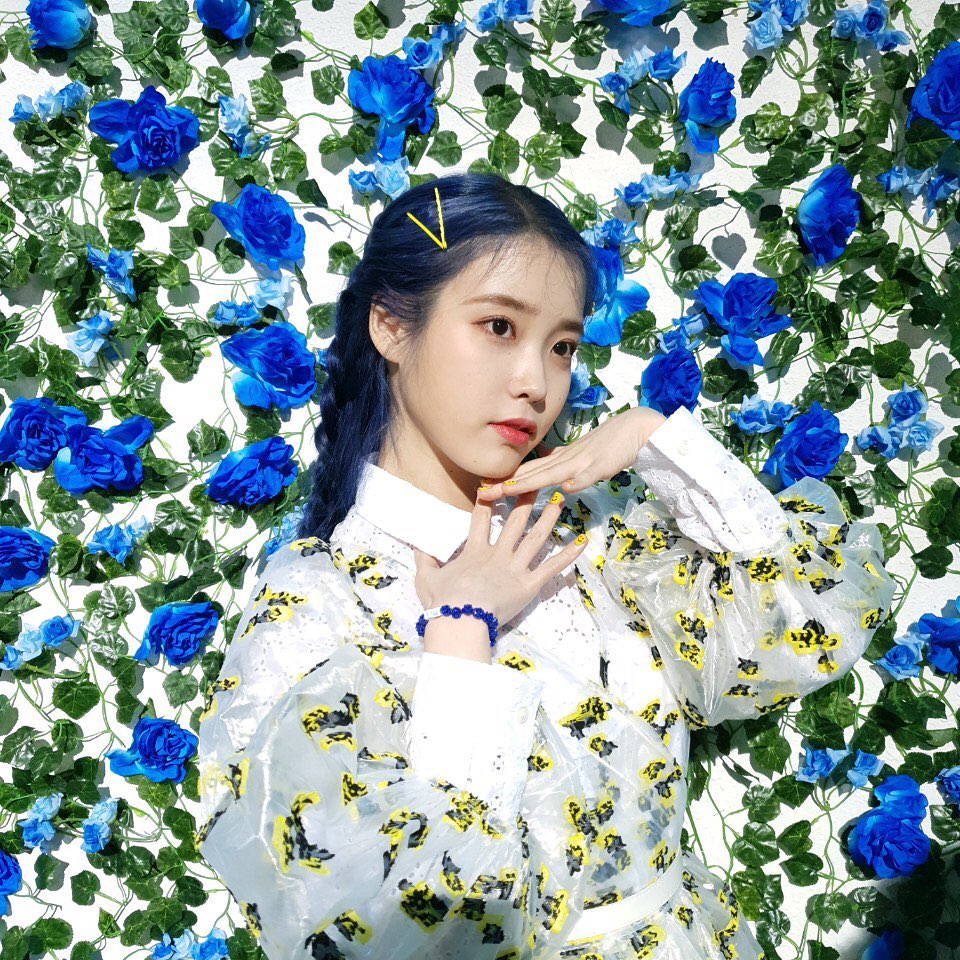 [미디어] 🦋🦋🦋파란 머리 아이유 모음🦋🦋🦋 | 인스티즈