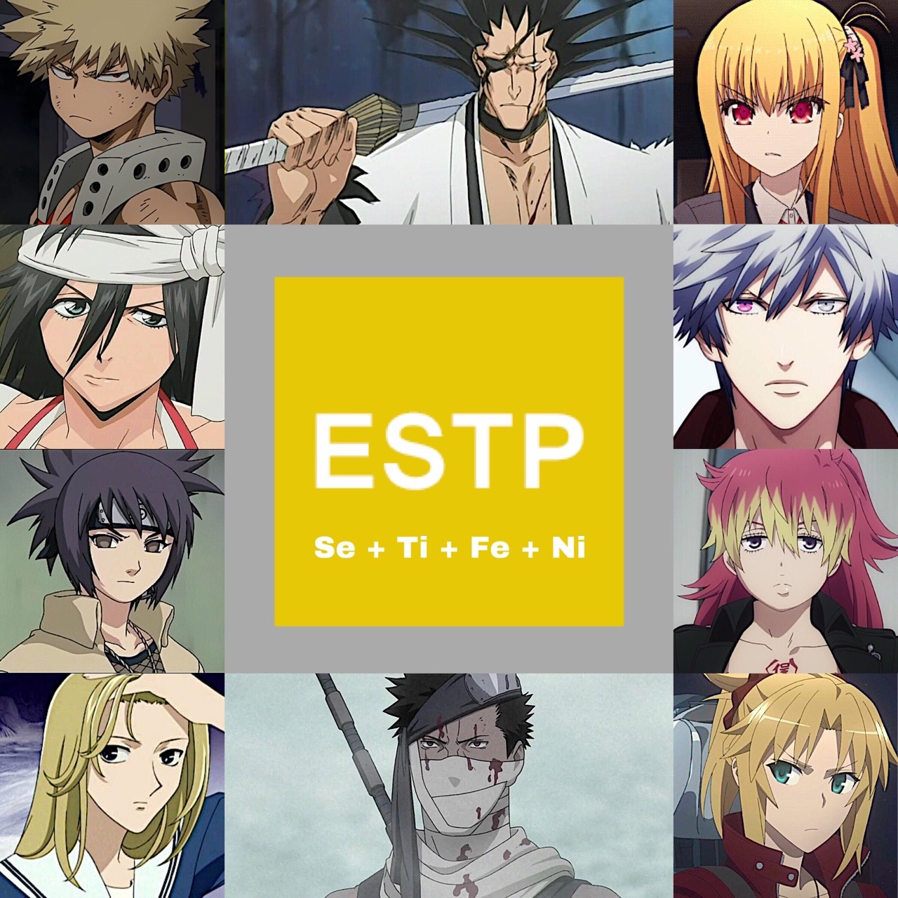 [잡담] 🥴재미로 보는 애니 캐릭터별 MBTI🥴 | 인스티즈