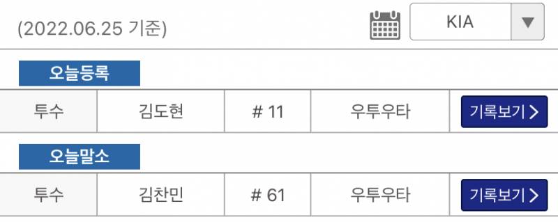 [알림/결과] 퓨처스 등말소 | 인스티즈