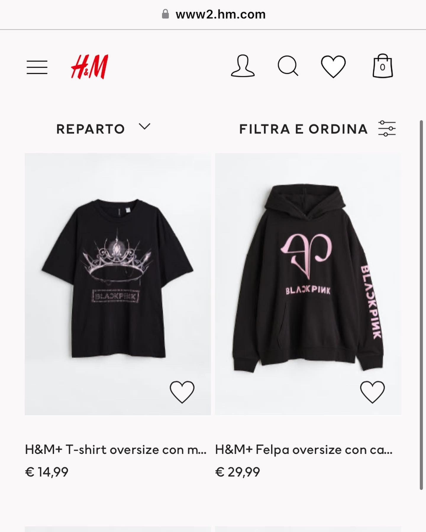 [잡담] 블핑 h&m 콜라보 굿즈 더 나오나봐 | 인스티즈