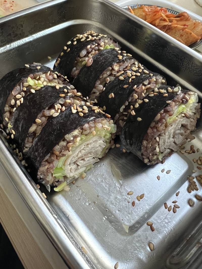 김밥 너무너무 먹고싶은 다이어터들 들어와바!!짱맛 레시피 발견!! | 인스티즈