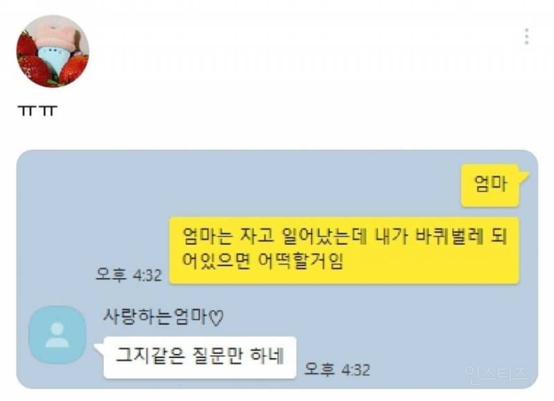 엄마 내가 바퀴벌레가 되어 있으면 어떡할거야? | 인스티즈