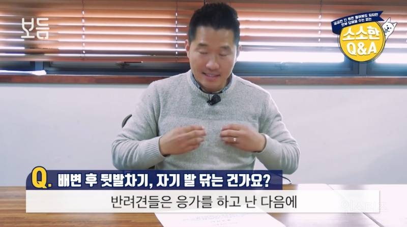 댕댕이들이 산책 나가서 뒷발차기 하는 이유 | 인스티즈