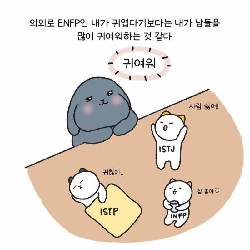 와 enfp 특징 봤던 것 중에 제일 공감됨 | 인스티즈