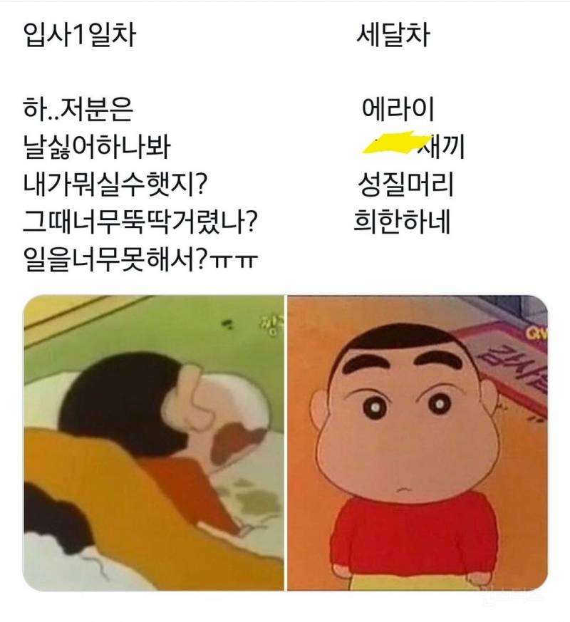 신입사원의 변화 | 인스티즈