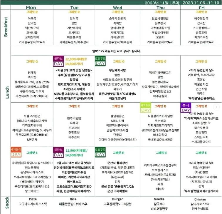 펌글) 요즘 대기업 구내식당 밥.jpg | 인스티즈