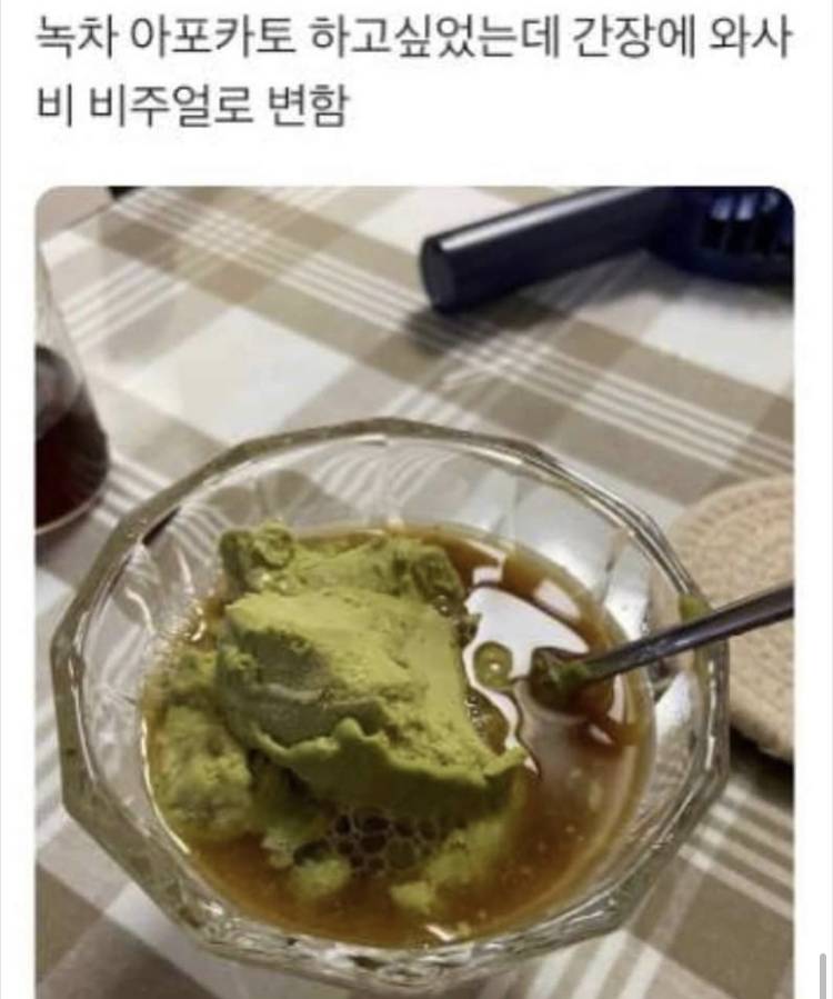 [잡담] 녹차 아포가토 맛있을까 | 인스티즈