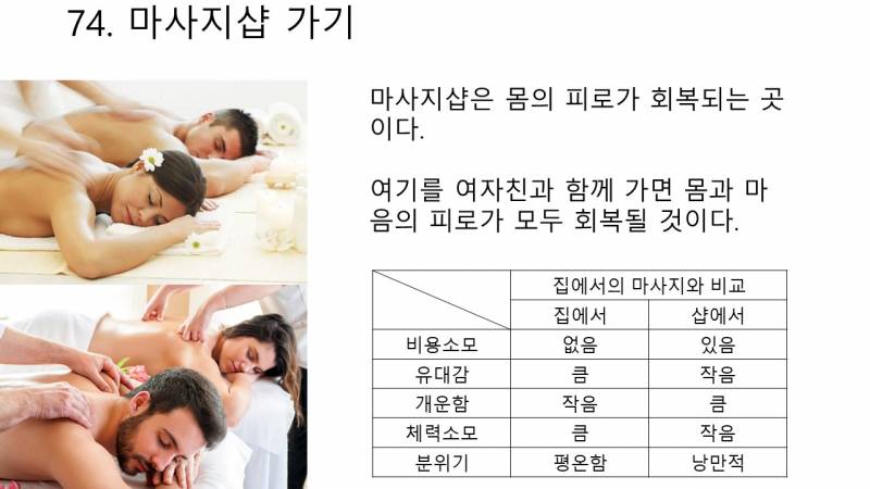 [기타] 애인 생기면 하고 싶은 것 100가지 PPT (미완성) | 인스티즈