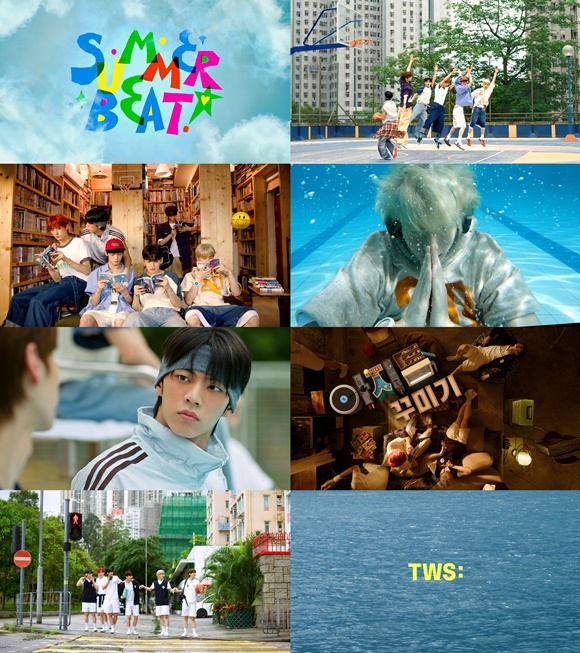 [정보/소식] 투어스, 청춘 리듬 'SUMMER BEAT!'…"TWS의 찬란한 여름” | 인스티즈