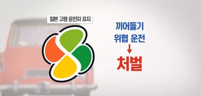 일본 고령운전자는 붙여야 한다는 스티커 | 인스티즈