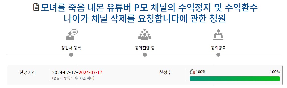 [정보/소식] "모녀 죽음 이르게한 '뻑가'도 수익 중단"…청원 등장 | 인스티즈