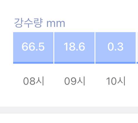 [잡담] 시간당 강수량 이게 맞냐고 | 인스티즈